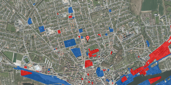 Jordforureningskort på Vinkelvej 41, 1. tv, 8900 Randers C