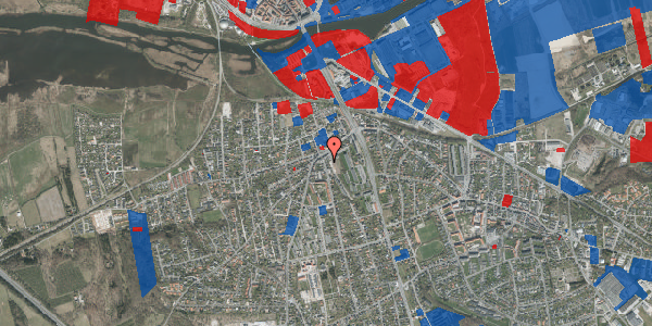 Jordforureningskort på Aalborggade 1, 8940 Randers SV