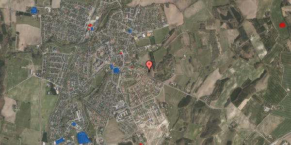 Jordforureningskort på Rodskovvej 23E, 8543 Hornslet