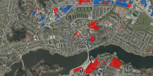 Jordforureningskort på Bomholts Gård 12, 2. th, 8600 Silkeborg