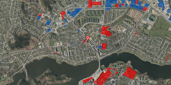 Jordforureningskort på Bomholts Plads 9, 1. 1, 8600 Silkeborg