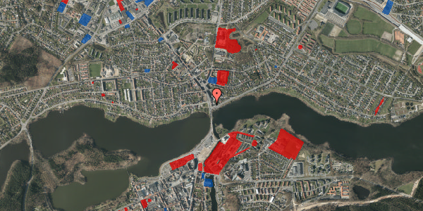 Jordforureningskort på Borgergade 2, st. , 8600 Silkeborg