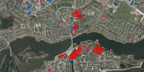 Jordforureningskort på Borgergade 4, st. , 8600 Silkeborg