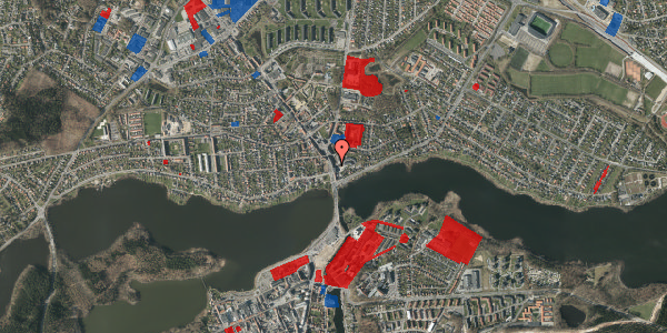 Jordforureningskort på Borgergade 12, st. 1, 8600 Silkeborg