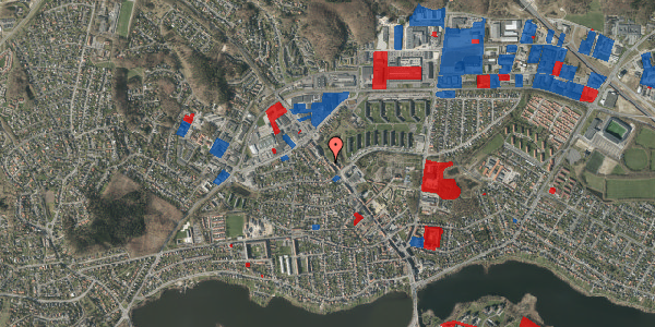 Jordforureningskort på Borgergade 95, 8600 Silkeborg