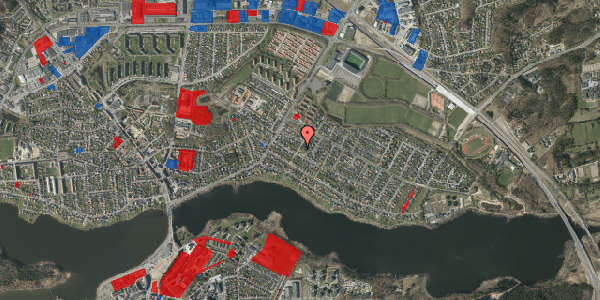 Jordforureningskort på Ege Allé 16, 8600 Silkeborg