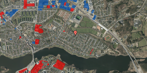 Jordforureningskort på Ege Allé 43, 8600 Silkeborg