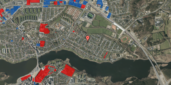 Jordforureningskort på Ege Allé 76, 8600 Silkeborg