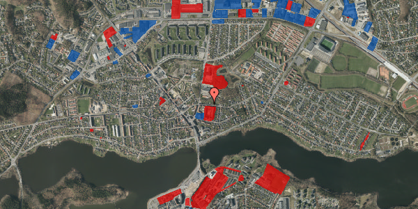 Jordforureningskort på Enghavevej 13, 8600 Silkeborg