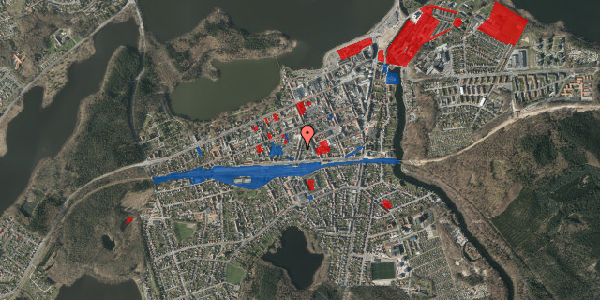 Jordforureningskort på Estrupsgade 13, 8600 Silkeborg