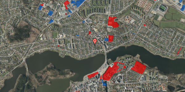 Jordforureningskort på Falstersgade 23, 8600 Silkeborg