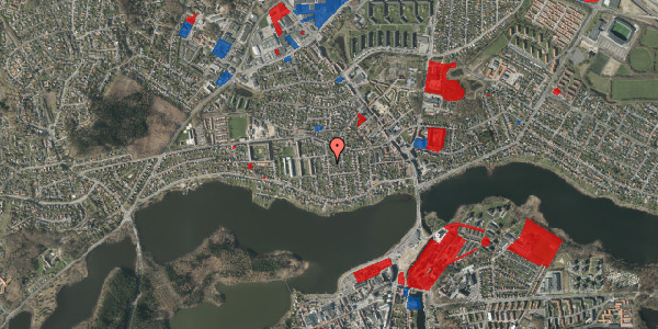 Jordforureningskort på Fynsgade 14, 8600 Silkeborg