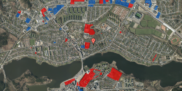 Jordforureningskort på Færgebakken 13, 8600 Silkeborg