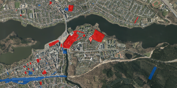 Jordforureningskort på Glentevej 18, 8600 Silkeborg