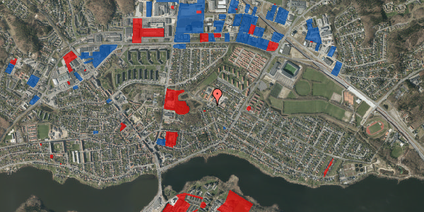 Jordforureningskort på Gran Allé 18, 8600 Silkeborg