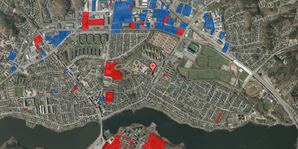 Jordforureningskort på Granvænget 7, 8600 Silkeborg