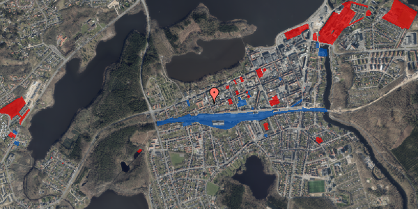 Jordforureningskort på Grønnegade 14, 3. th, 8600 Silkeborg