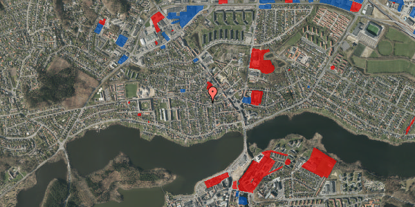 Jordforureningskort på Guldbergsgade 18D, 8600 Silkeborg