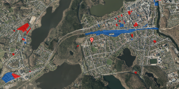 Jordforureningskort på Heibergsvej 6, 8600 Silkeborg