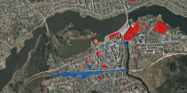 Jordforureningskort på Hostrupsgade 9, st. 4, 8600 Silkeborg