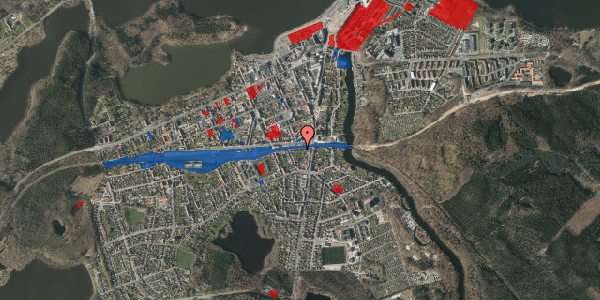 Jordforureningskort på Jernbanevej 9, 2. th, 8600 Silkeborg