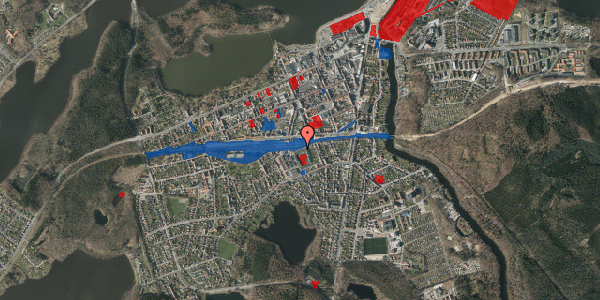 Jordforureningskort på Jernbanevej 41, st. 1, 8600 Silkeborg