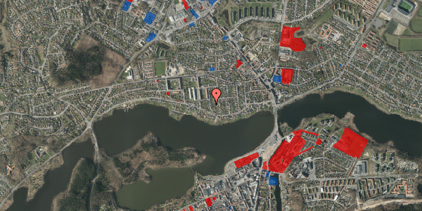 Jordforureningskort på Jyllandsgade 8, 8600 Silkeborg