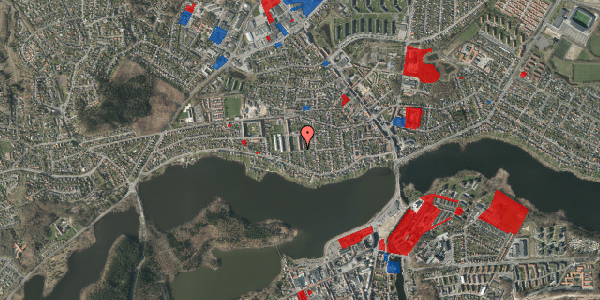 Jordforureningskort på Jyllandsgade 9, 1. mf, 8600 Silkeborg