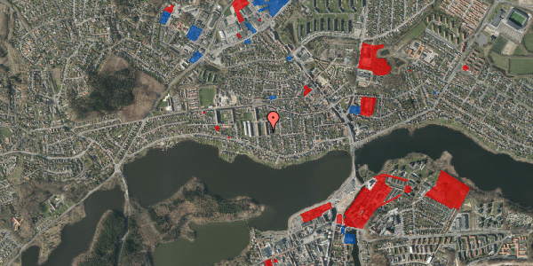 Jordforureningskort på Jyllandsgade 11, 1. tv, 8600 Silkeborg