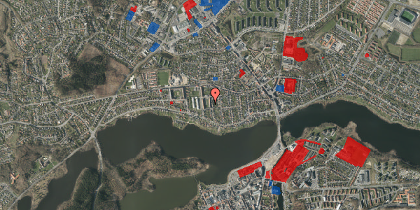 Jordforureningskort på Jyllandsgade 13, st. tv, 8600 Silkeborg