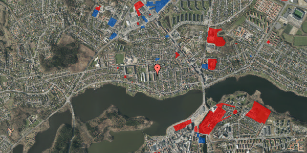 Jordforureningskort på Jyllandsgade 15, 2. th, 8600 Silkeborg