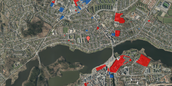 Jordforureningskort på Jyllandsgade 16, 8600 Silkeborg