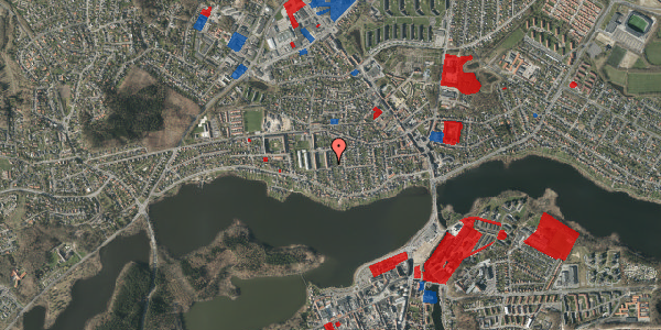 Jordforureningskort på Jyllandsgade 20, 8600 Silkeborg