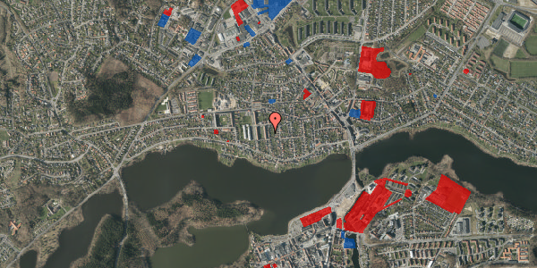 Jordforureningskort på Jyllandsgade 22, 8600 Silkeborg