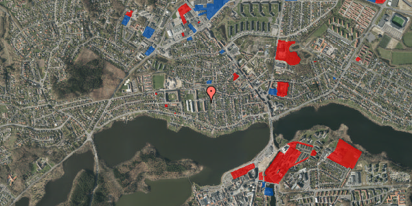 Jordforureningskort på Jyllandsgade 28, 8600 Silkeborg