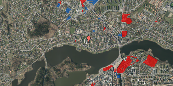 Jordforureningskort på Langelinie 1, 2. b, 8600 Silkeborg