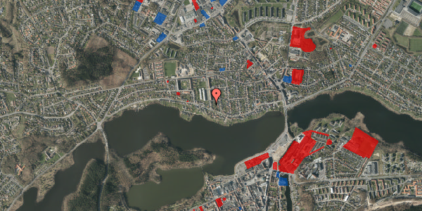 Jordforureningskort på Langelinie 4, 8600 Silkeborg