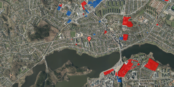 Jordforureningskort på Langelinie 5, 2. d, 8600 Silkeborg