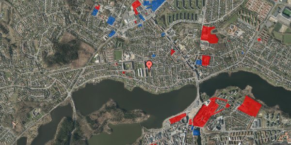 Jordforureningskort på Langelinie 18, 1. tv, 8600 Silkeborg