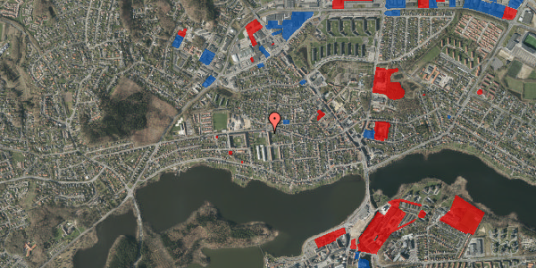 Jordforureningskort på Langelinie 30, 1. th, 8600 Silkeborg