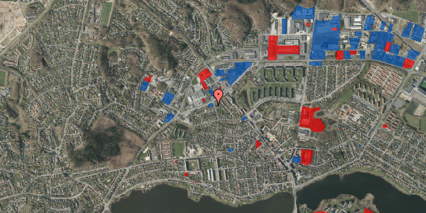 Jordforureningskort på Langelinie 71, 8600 Silkeborg