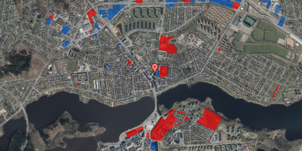 Jordforureningskort på Nørretorv 12, 1. th, 8600 Silkeborg