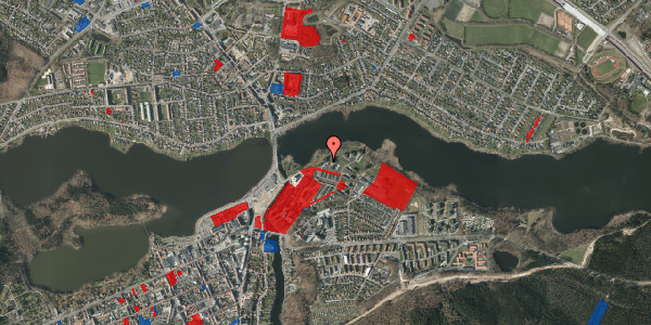 Jordforureningskort på Papirfabrikken 13, 1. th, 8600 Silkeborg