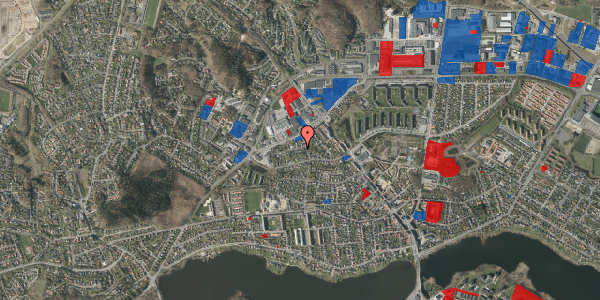 Jordforureningskort på Parallelvej 3, 8600 Silkeborg