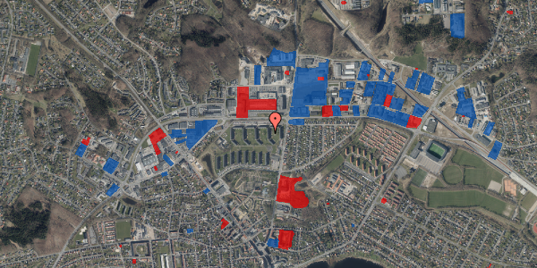 Jordforureningskort på Resedavej 23, 1. th, 8600 Silkeborg