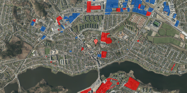 Jordforureningskort på Rosengade 11B, 8600 Silkeborg