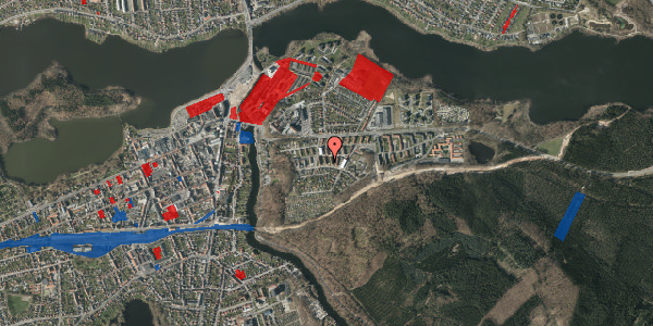 Jordforureningskort på Rylevej 15, 1. th, 8600 Silkeborg