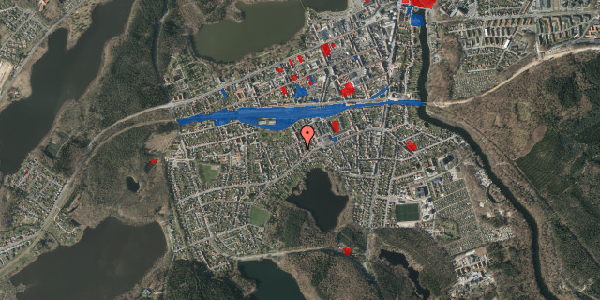 Jordforureningskort på Saxogade 4A, 8600 Silkeborg