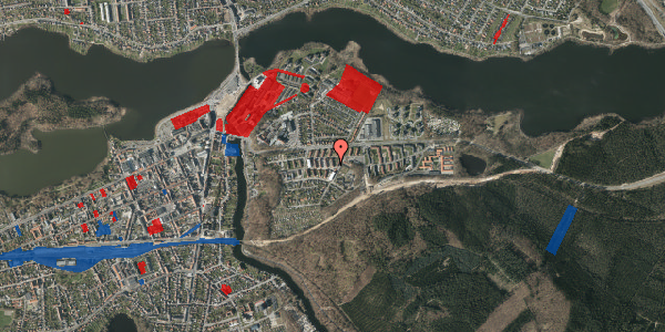 Jordforureningskort på Solsortevej 25, 1. th, 8600 Silkeborg