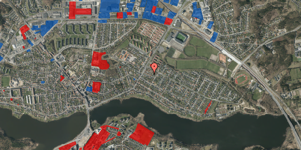 Jordforureningskort på Tjørnevej 5B, 8600 Silkeborg